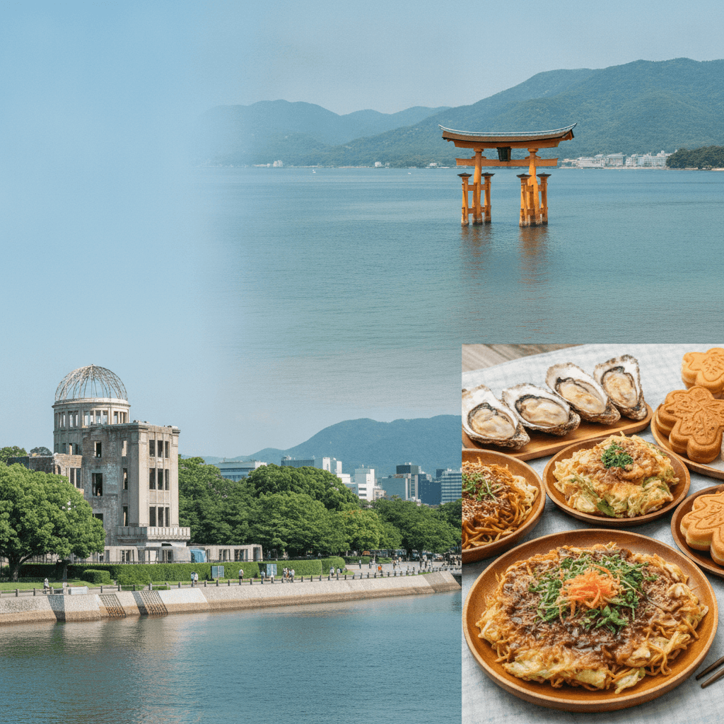 広島観光完全ガイド:平和・絶景・美食が織りなす瀬戸内リゾート体験